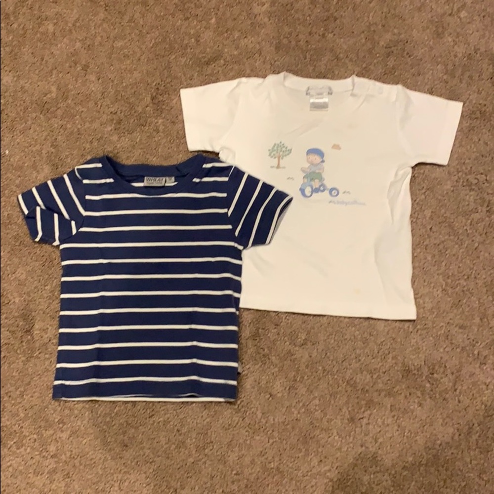 Adorable set of t-shirts, size 18 mo